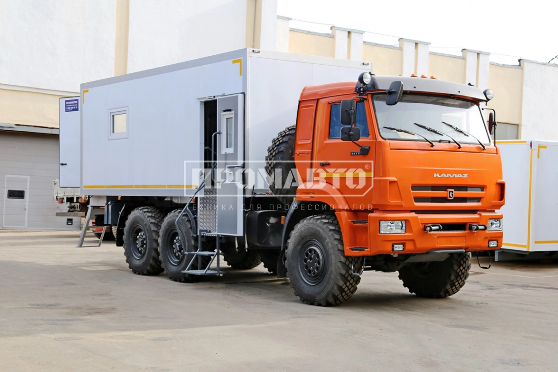 Передвижная лаборатория ЭХЗ на базе шасси KAMAZ 43118 3